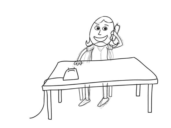 Character Design Line Art
