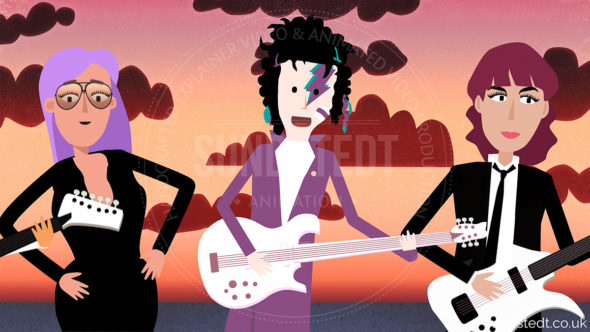Motion Design - Pale White Guy Animated Music Video