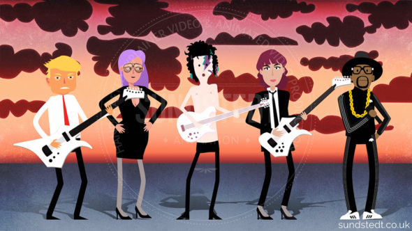 Pale White Guy Animated Music Video 1 - Sundstedt Animation