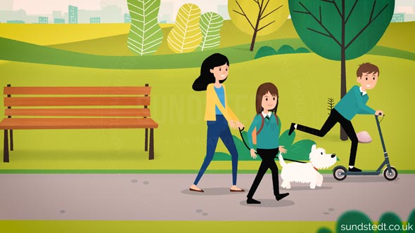 social animated content agency
