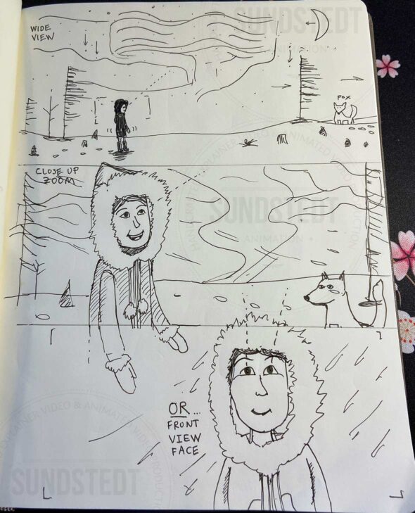 Sketches-Storyboard-Anders-Sundstedt-Phyllis-Animated-Music-Video