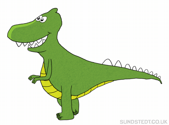 walk cycle GIF dinosaur