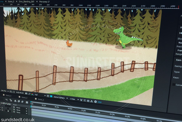illustrated assets for our latest animated cartoon