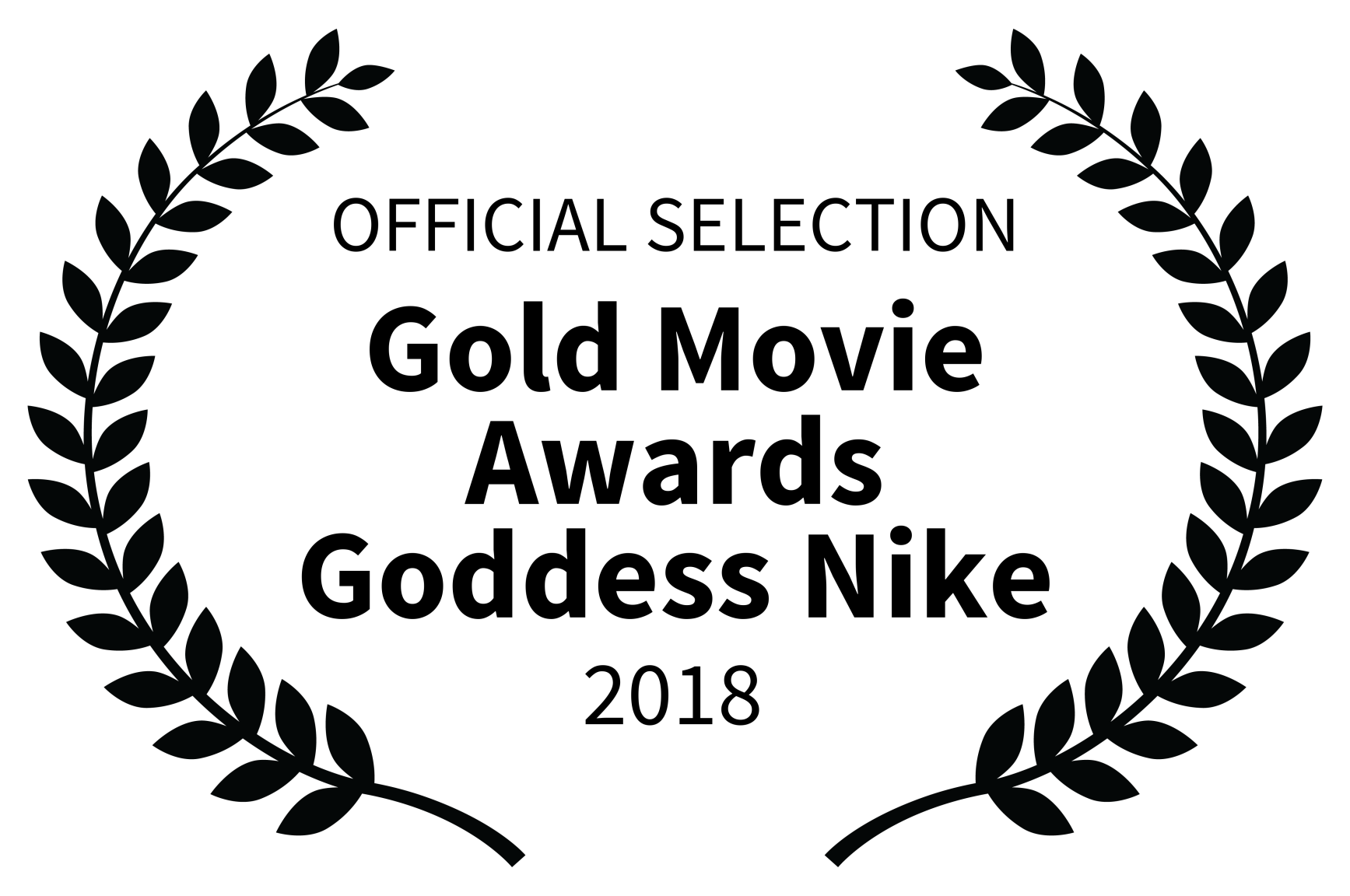 OFFICIAL SELECTION - Gold Movie Awards Goddess Nike - 2018 - Sundstedt Animation