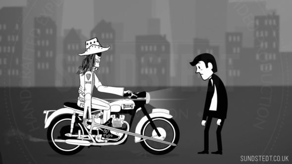 Animated Music Video Production Example