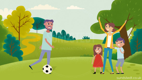 Original, custom made motion graphics design by Sundstedt Animation