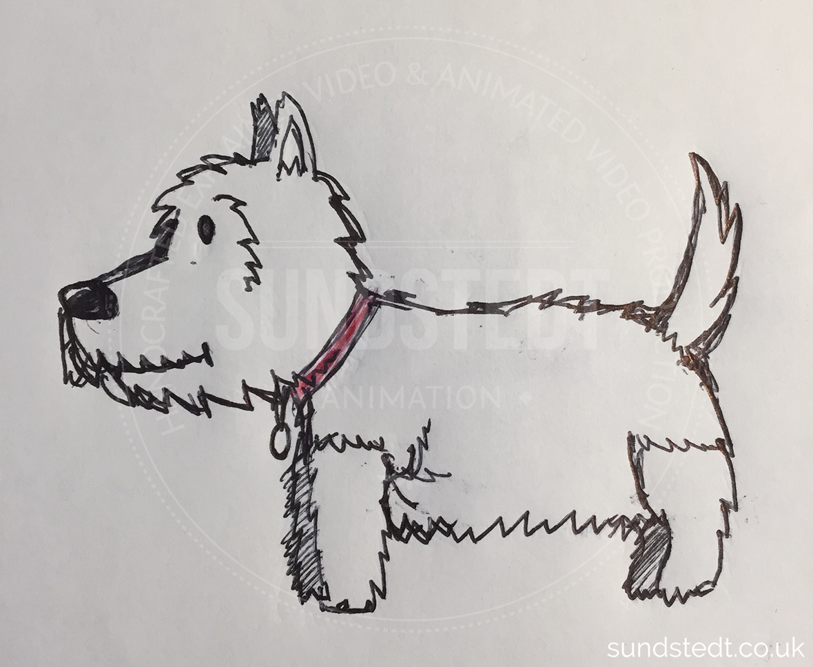 Dog Biscuit Design - Sundstedt Animation - Behind The Scenes Sketch