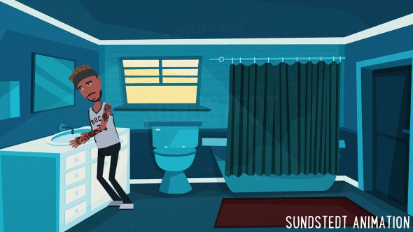 Kype Poka Animated Music Video - Sundstedt Animation - Backgrounds