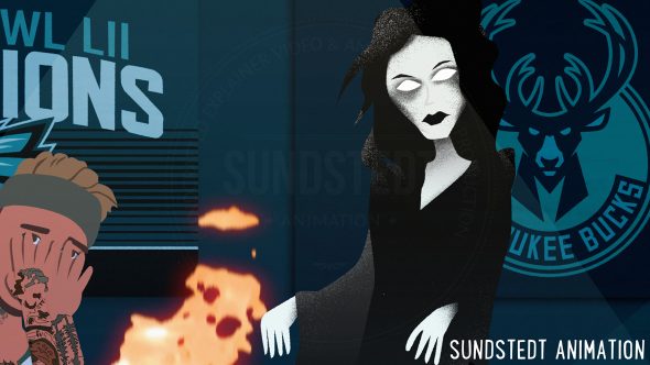 Kype Poka Animated Music Video - Sundstedt Animation - Ghost Woman