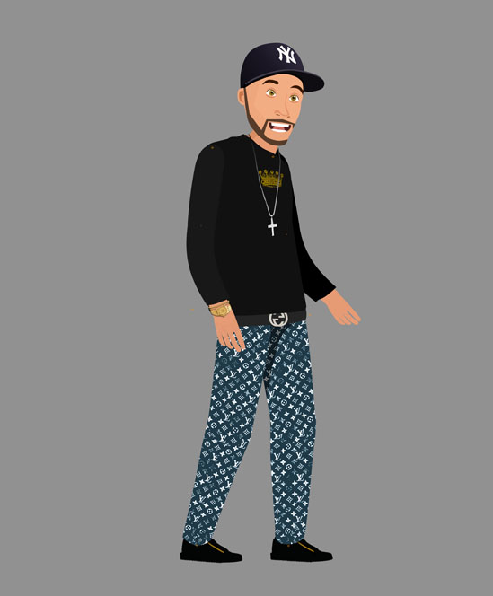 Francis Martin Character - Face Rig - Anders Sundstedt