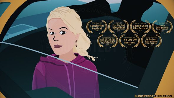 SOFI K Fall Back Down - Film Festival Laurels - Sundstedt Animation