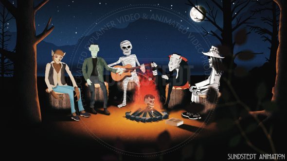 HAMMER - Wolfman (Music Video) - Sundstedt Animation