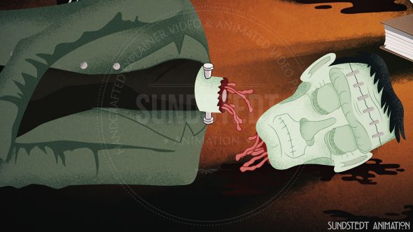 Image 5 from The Wolfman Animated Music Video by Sundstedt Animation